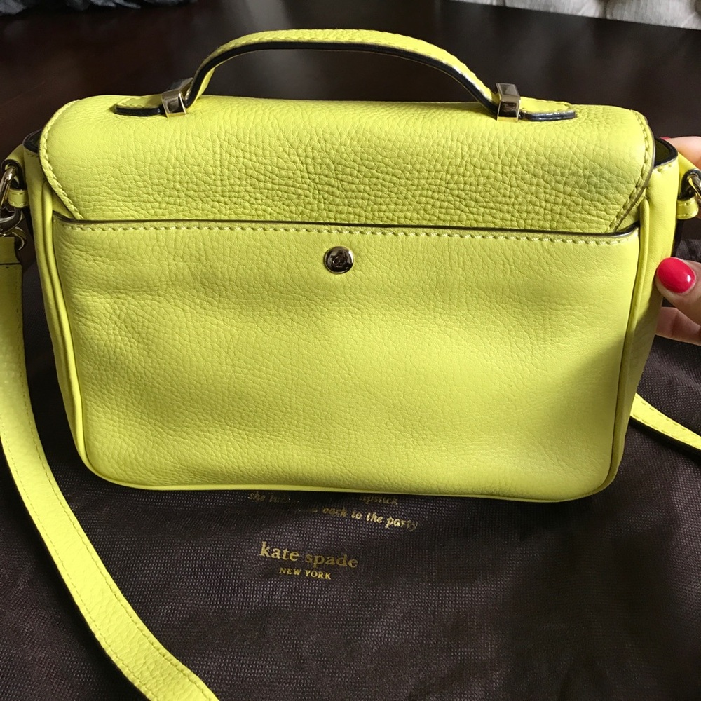 Kate Spade Cross-body bright yellow bag - Picture 4 of 8